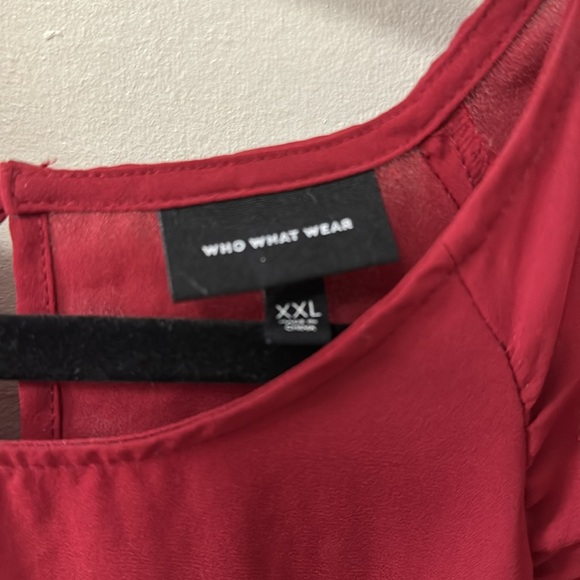 Who what wear Red Blouse - Picture 3 of 3